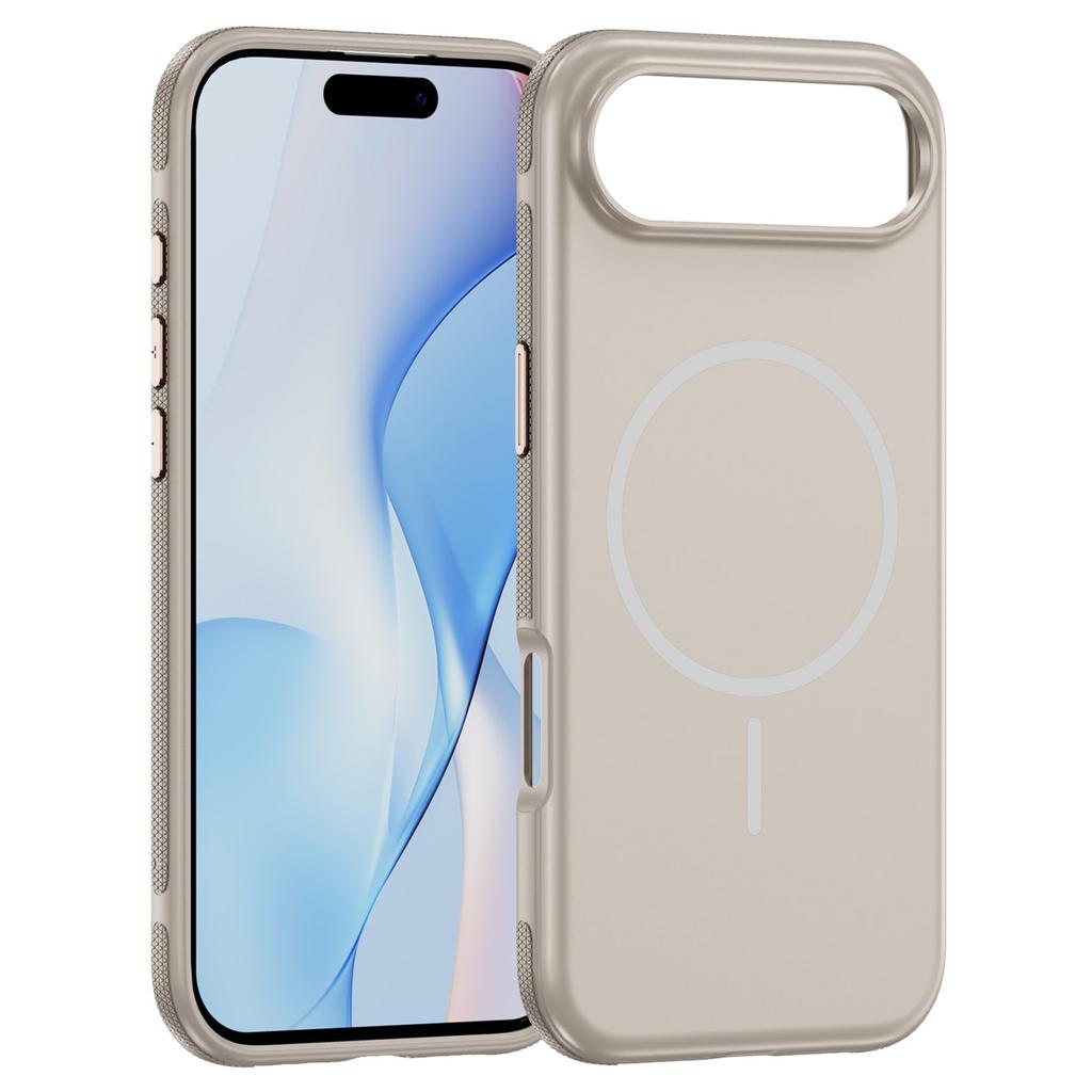 For iPhone Air Case Compatible with MagSafe 2.8mm PC+2.2mm TPU Shockproof Hybrid Phone Cover