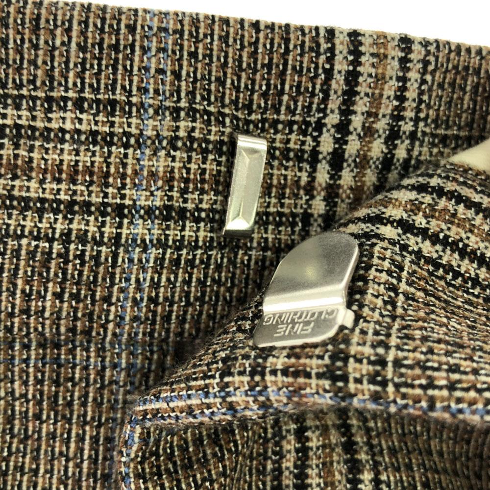 Unused UNITED ARROWS TOKYO Made In Japan Check Pattern Straight Pants Women Used