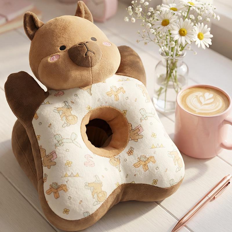 Cartoon Animal Sleeping Pillow – Cute Hug Pillow & Lumbar Support for Students and Office