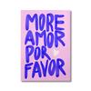 Maximalist Poster More Amor Por Favor Print Wall Art Sunshine Modern Eclectic Wall Art Posters Living Room Bedroom Decoration