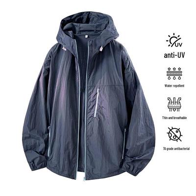 MEDE Men's Ice Silk Sun Protection Hoodie