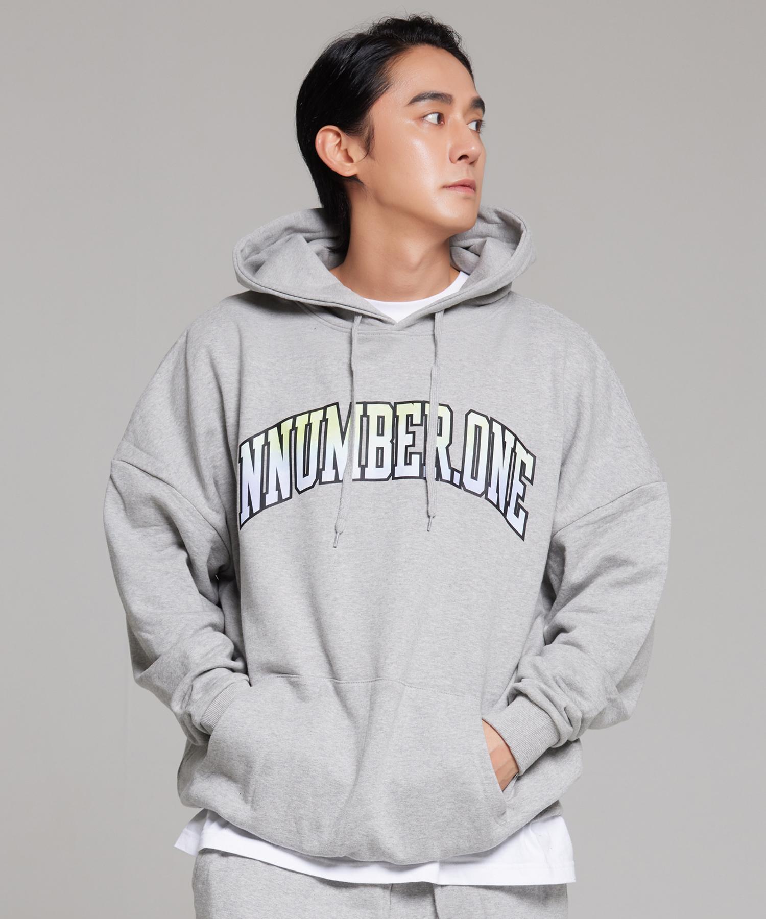 Cream Soda Lab Nno1 Prism Logo Hoodie Gray L