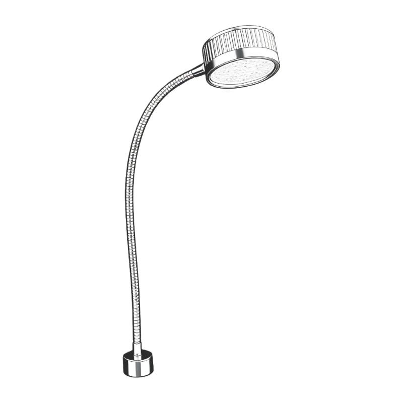 

Portable 7 LED Magnetic Grill Light Adjustable Neck for Outdoor Cooking Workshop and Camping Use 1