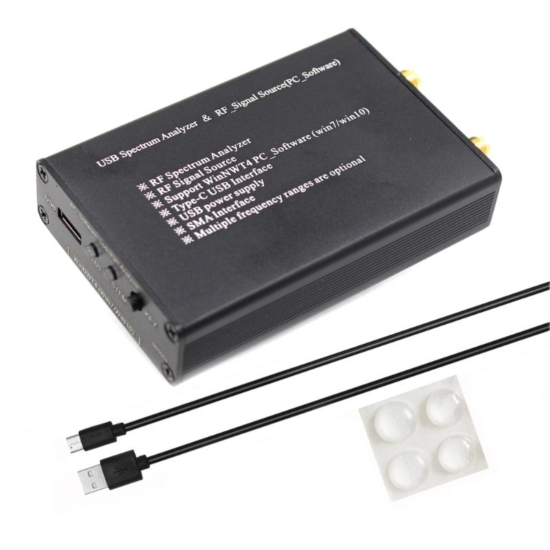 Upgraded USB Signal Source USB Spectrum Analyzer 35-4400M Metal for Frequency Analysis Perfect for Electronic Testing