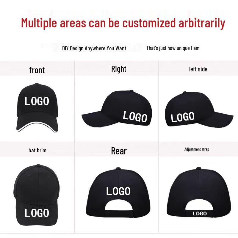 Customizable Sun Protection Baseball Cap