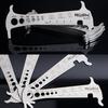 3 In 1 Bicycle Chain Checker Bike Chain Wear Indicator Tool Bicycle Chain Hook Bike Bolt