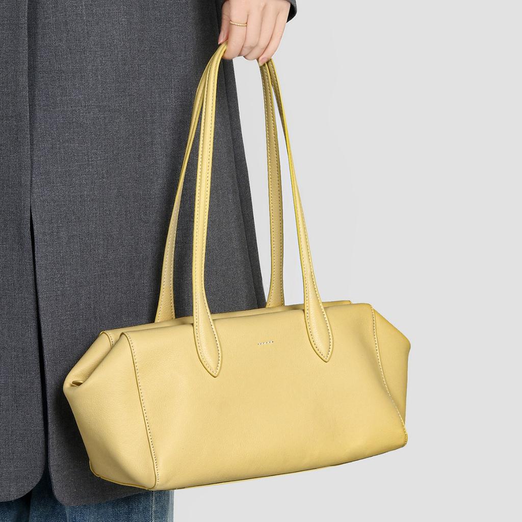 Koreanische Nische Boston Bowling Heiß verkaufte Kissen Tasche, Neue Pendler Handtasche, Damen Leder Schultertasche