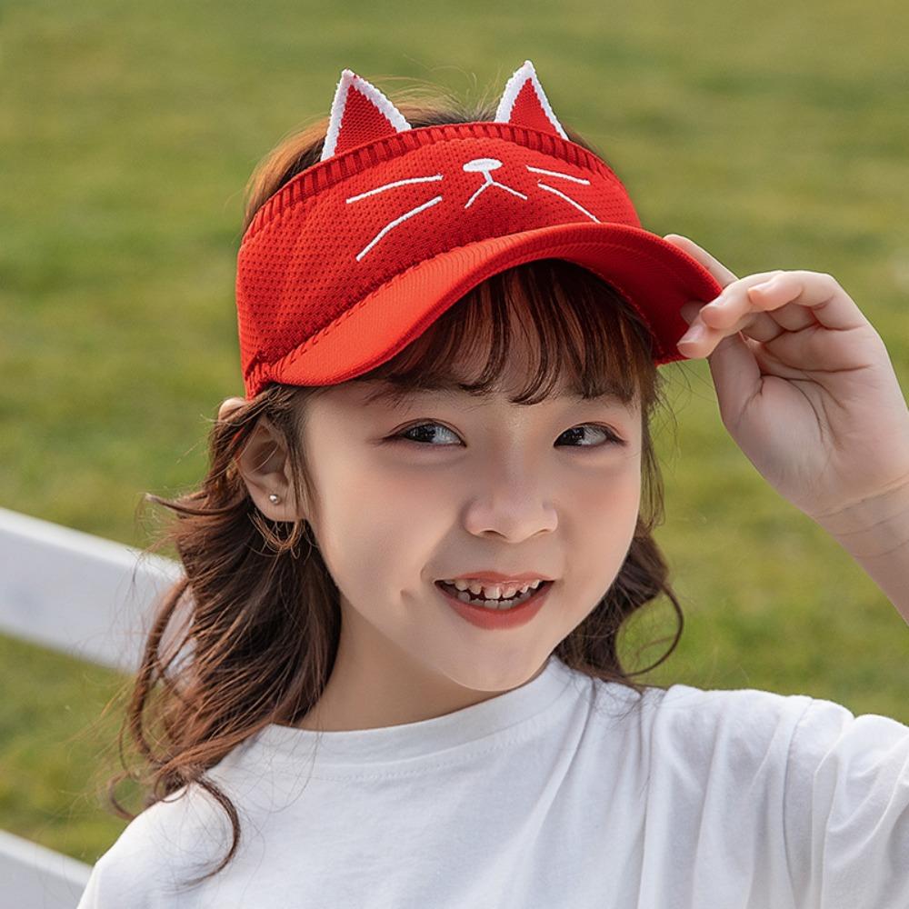 Summer Baby Sun Hat Cartoon Empty Top Hat Clearance UV Cap  Boy Girl Accessory