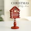 Resin Christmas Tree Decoration Set Handicrafts Mailbox Statue Desktop Ornaments Creative Cartoon Mini Christmas Tree Party