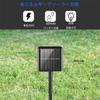 Nechique Solar LED String Lights, 12m, 100 Bulbs, Flexible, Crystal Ball & Star Combination, Outdoor Waterproof IP44, 8 Flashing Patterns, Perfect for