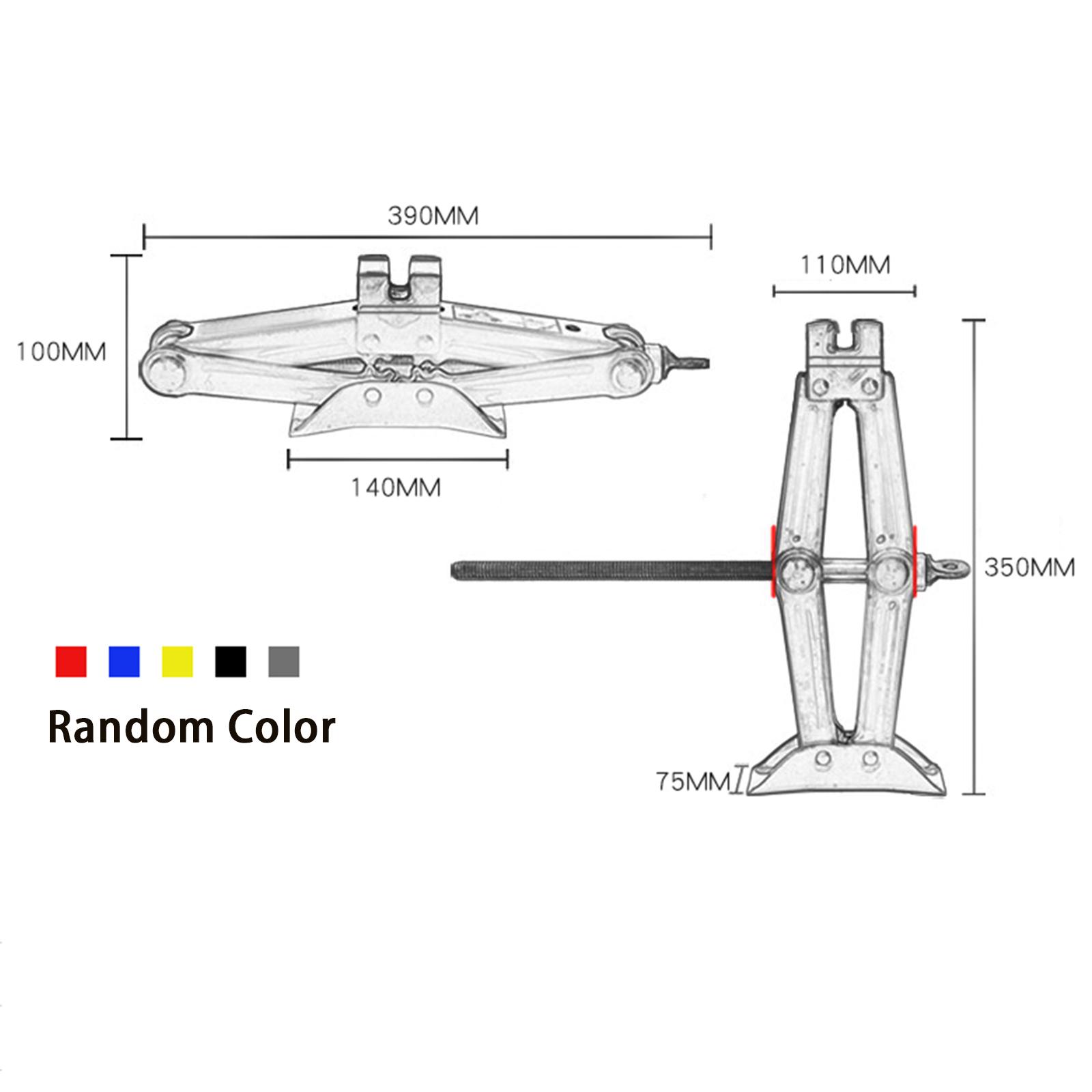 

Автомобильный домкрат 1.0T с ручным приводом, портативный усиленный гидравлический подъемник для седана, внедорожника China Mainland