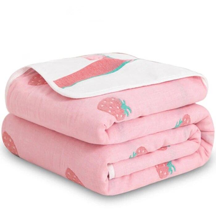 Chiffon Towel, 6-layer Cotton Duvet, Adult and Children, Double Bed, Air Conditioner, Fine Duvet, Extra Large Bedding