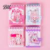 Double Coil Binding Notebook Cartoon Animal Pocket Wire Bound Memo Notepad 3D Rabbit Girl Panda Duck Mini Spiral School Office Supplies