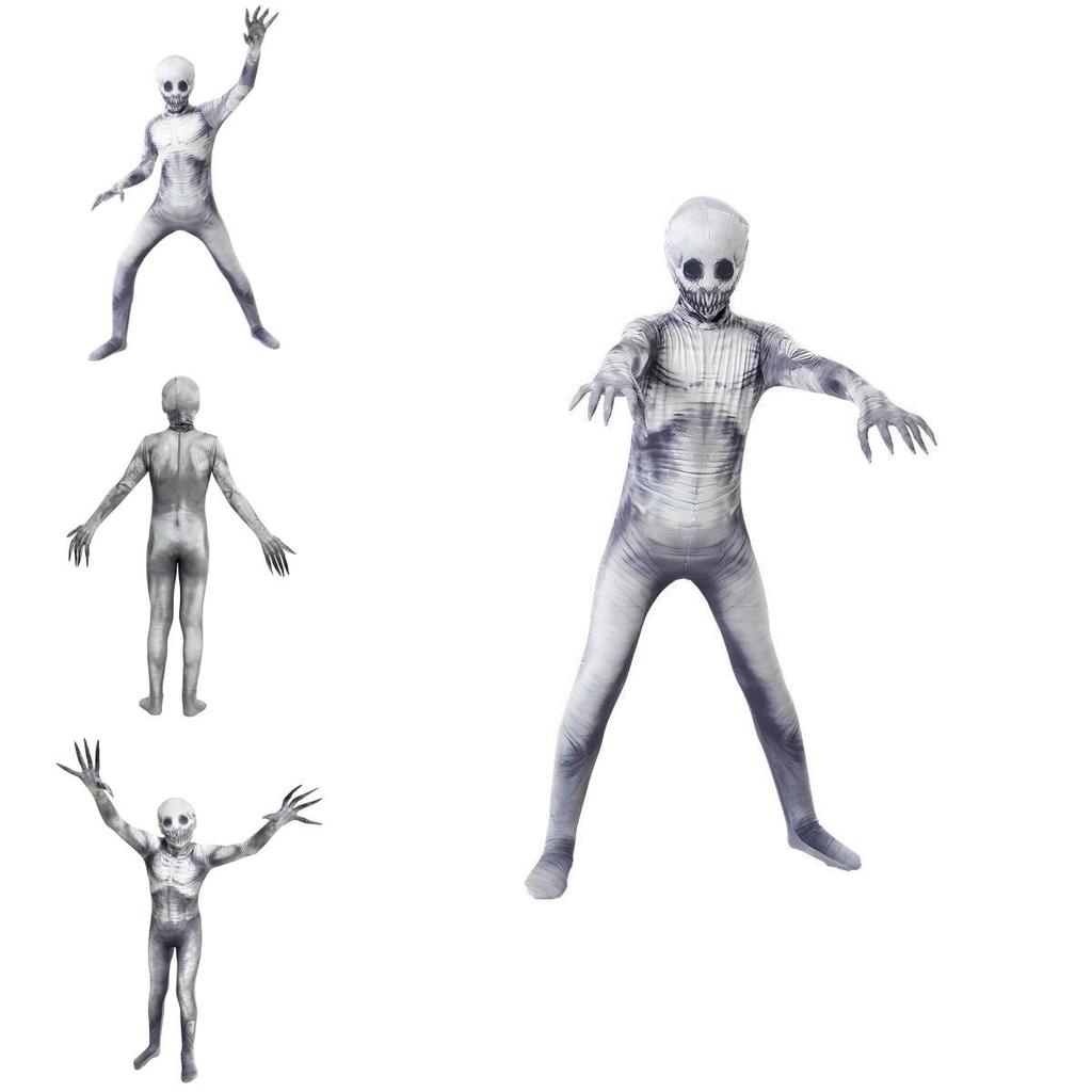 Costum Halloween Morphsuit Cosplay Rake Copii Adulți Crepe Pasta Recuzită Horror