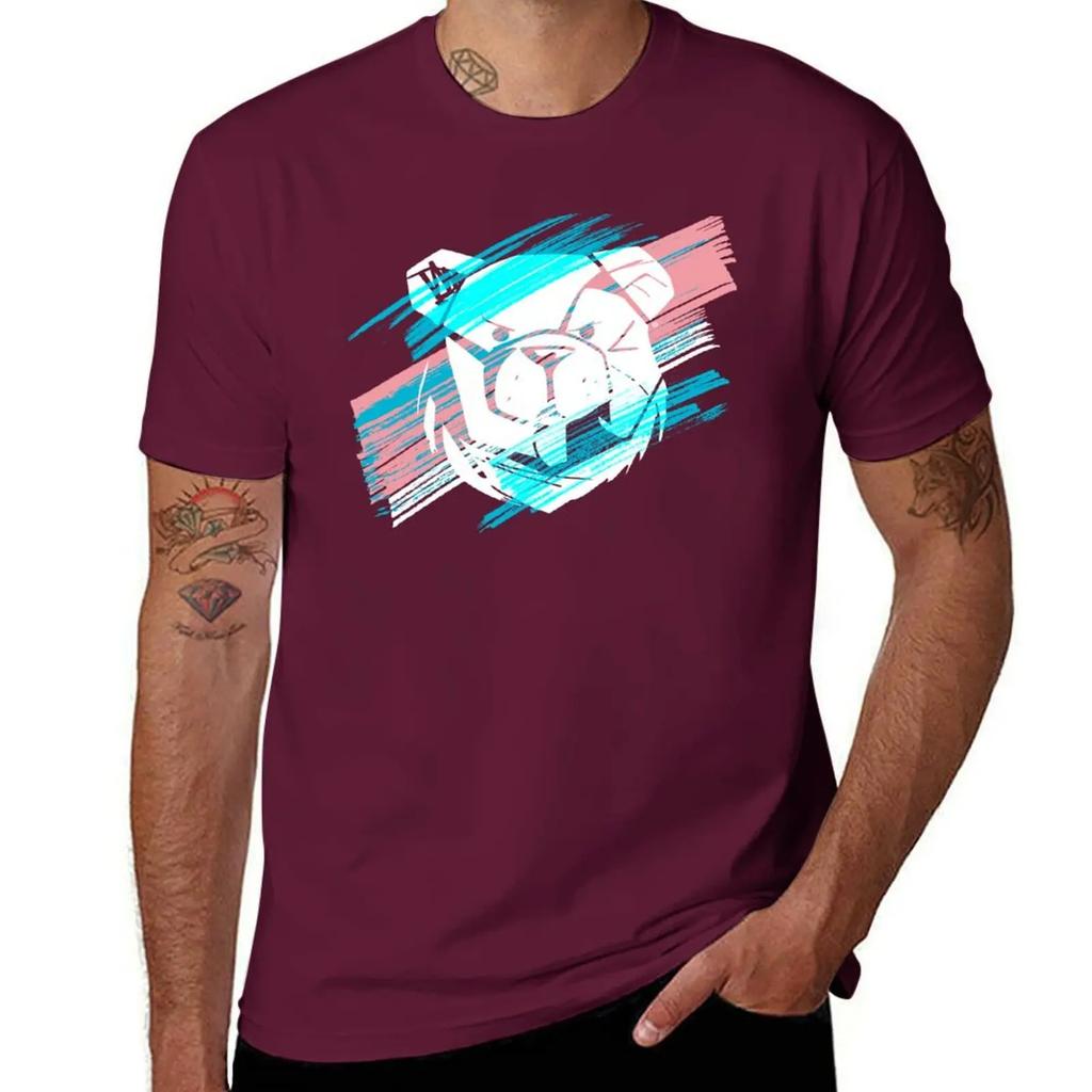 ROBUST BEAR TRACES 08 TShirt man t shirt sports fans kawaii clothes vintage t shirts clothes for men