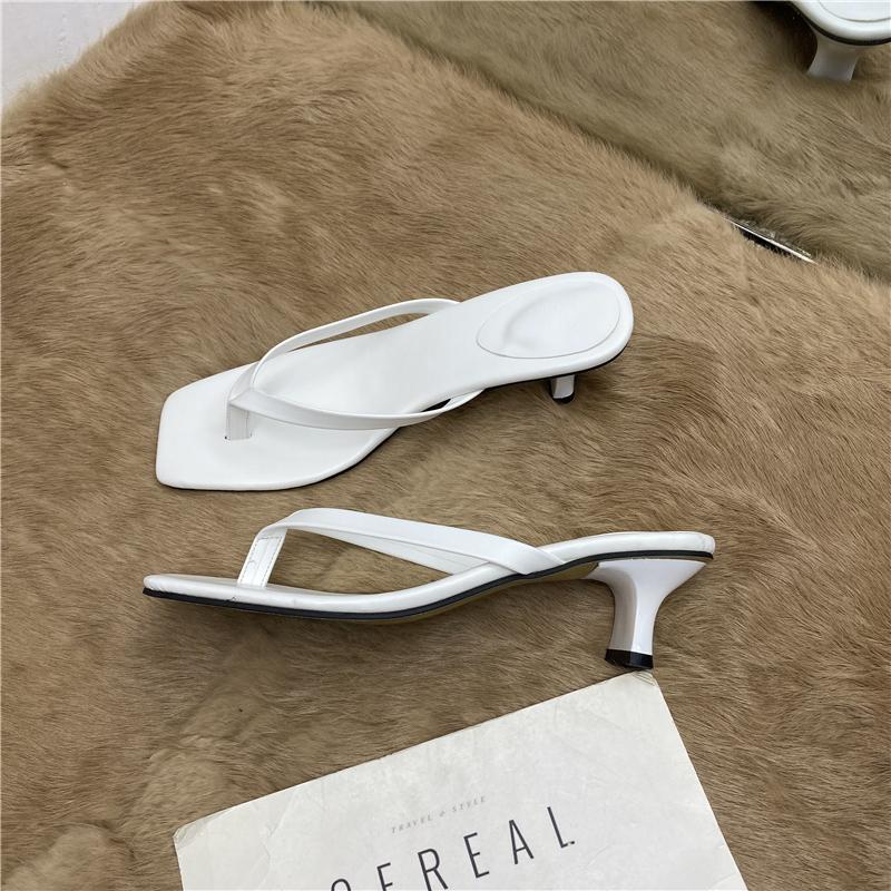 Fashion Bailamos 2025 Women Beach Flip Flop Shoes Ladies Elegant Summer Slipper Low Heel Slides Outsides Slipper New Brand Sandals