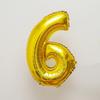 Children's First Birthday Number Balloon Set, Gold Crown Foil Balloons, Fun Party Decorations