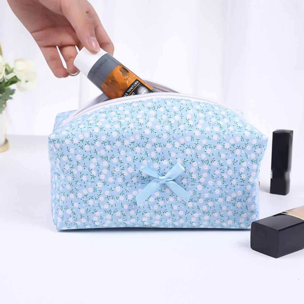 

Large Cosmetics Bag Travel Cosmetic Pouch Portabl Storage Organizer Women Girls