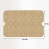 50Pcs Air Fryer Disposable and Convenient Baking Paper Non-stick Oil Absorbing Perforated Air Fryer Lining Baking Tools