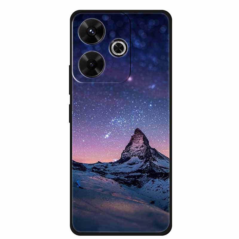 Fashion Cover For Xiaomi Poco M6 Pro Girly Case For Funda Poco M6 Coque Soft Silicone Phone Case Xiaomi Poco M6 Pro Protector
