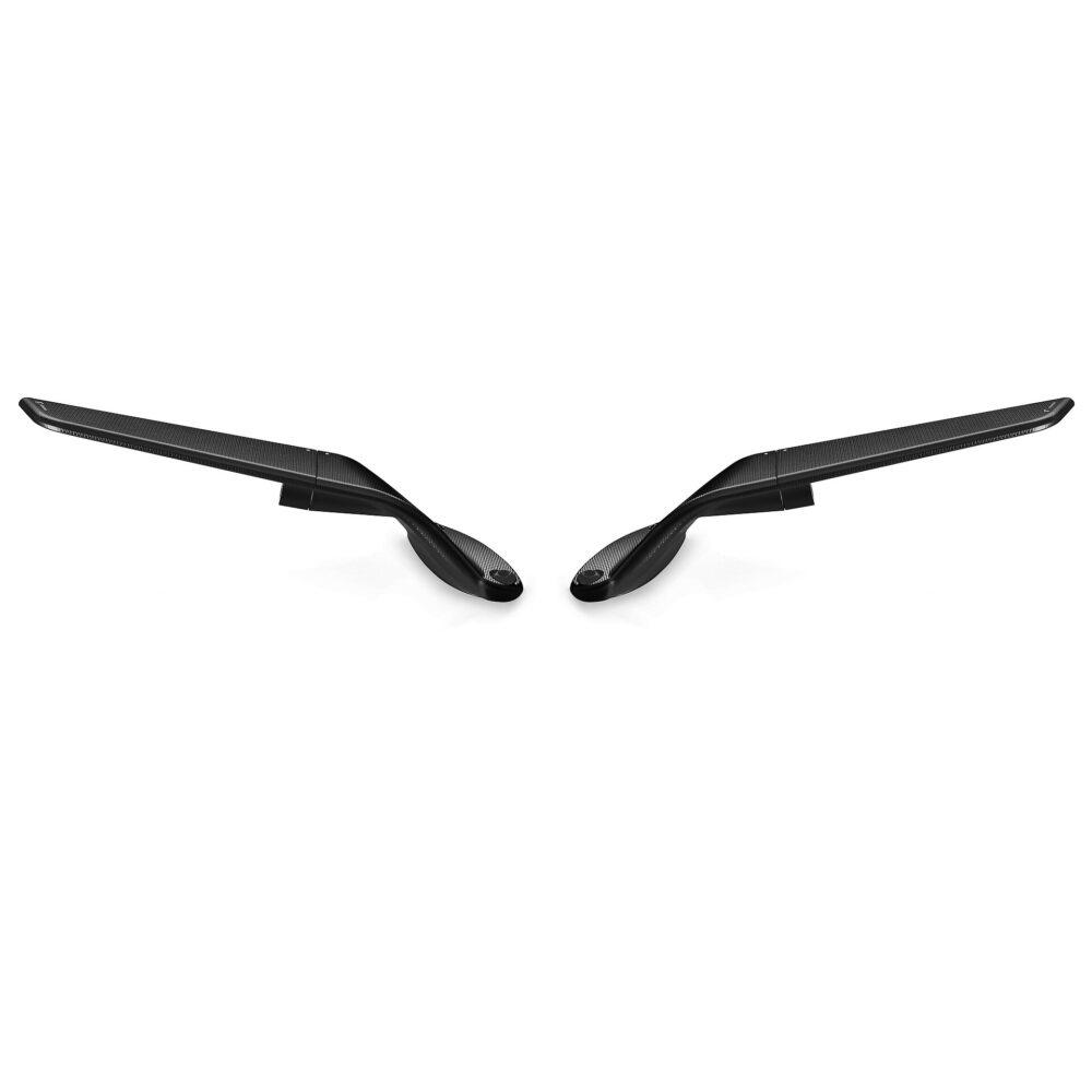 2024 CBR650R Rearview Mirror Motorcycle Invisible Rearview Mirror For Honda CBR 650R CBR650R 2019-2024 Aluminum Winglet Mirror with logo