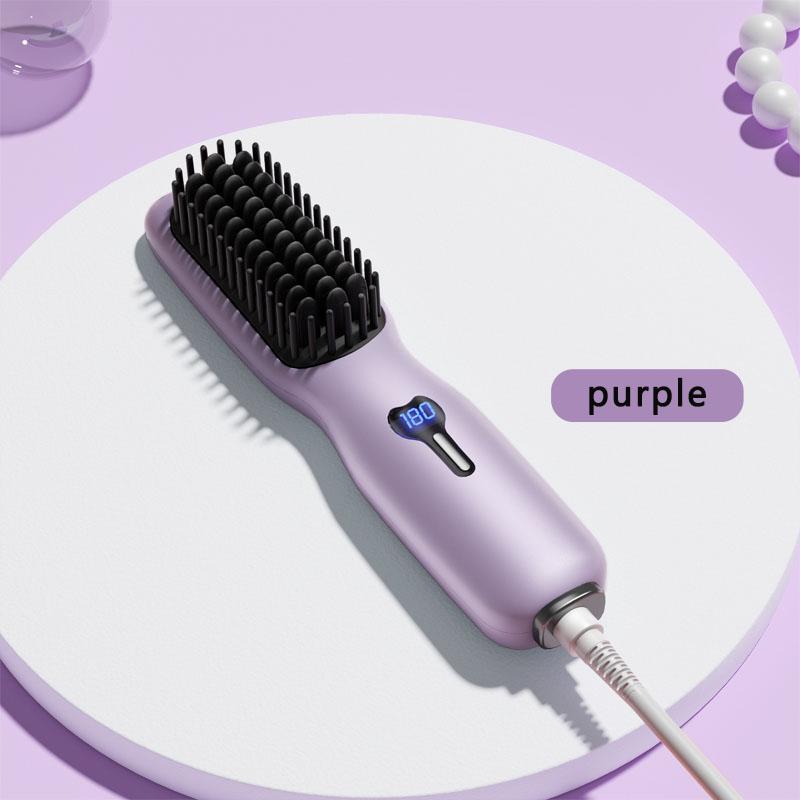 

Выпрямитель для волос Электрические расчески Многофункциональная прямая расческа Профессиональный отрицательный ион Защита от ожогов Укладка волос