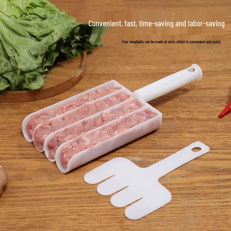 Stainless Steel Multi-Use Meatball and Fish Ball Maker Spoon