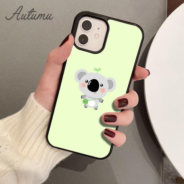 

Чехол для телефона с изображением австралийской коалы из мультфильма для iPhone 11 12 13 14 Pro Max mini X XR XS SE 2020 6S 7 8 Plus Samsung Galaxy S21 S22 Samsung S22ultra