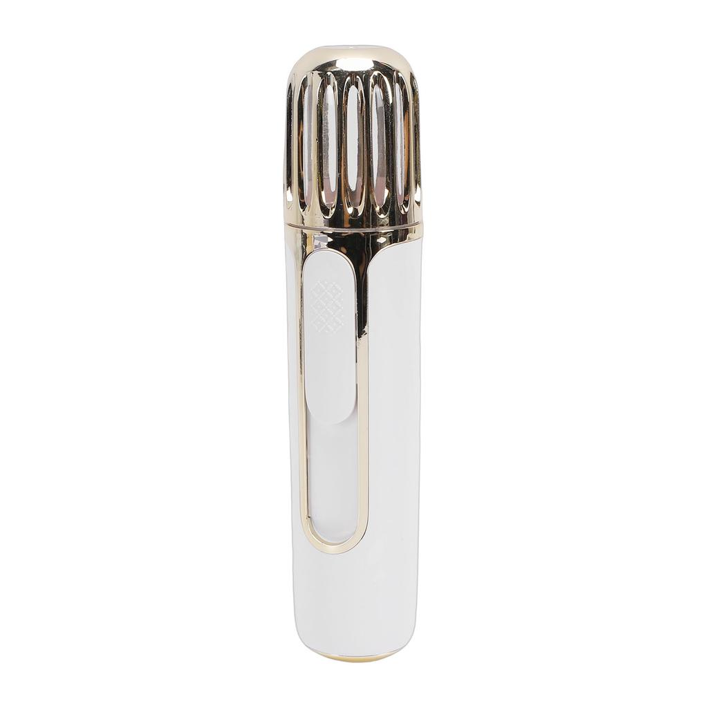 Facial Mist Sprayer USB Rechargeable Visual Water Portable Cool Mist Face Sprayer with 2 Spray Nozzle