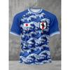 Moda Uomo T-shirt da Uomo Stampata 3D Girocollo Manica Corta Trendy Streetwear