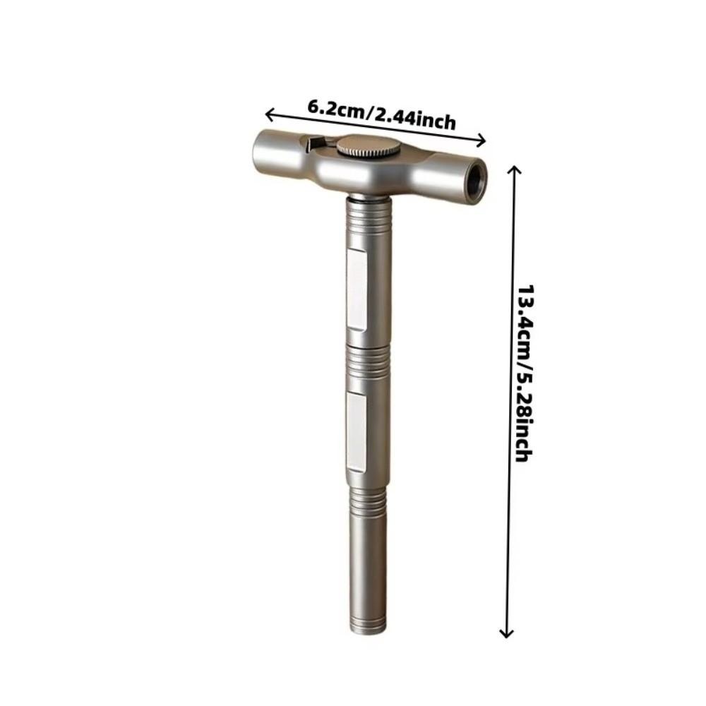 High Torque T-Handle Ratchet Screwdriver Magnetic Tip Extended Ratchet Tool For Workshop Use