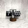 European Retro Flip Clock: Simple Desktop & Wall Design