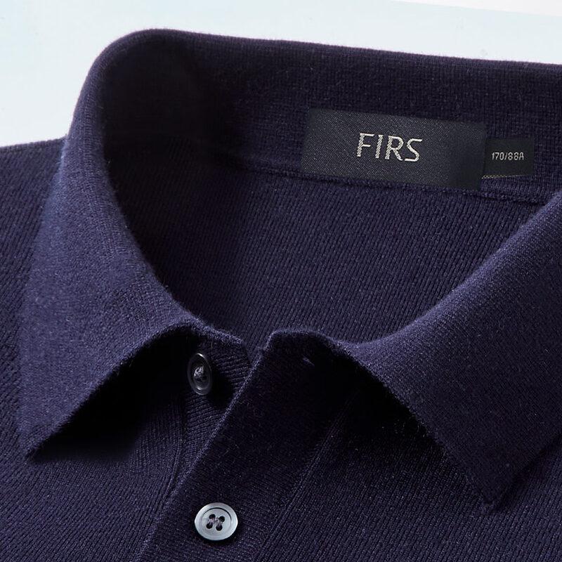 Shanshan Men's Tencel Lyocell Blend Warm Mock Neck Sweater