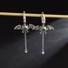 Vintage Simple Small Hoop Earrings Stainless Steel Hypoallergenic Earrings for Men Women Cool Indian Boho Jewelry