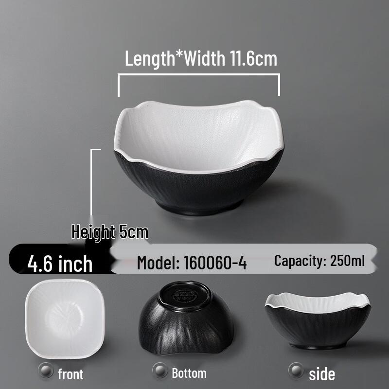 Chinese Style Melamine Rice Soup Bowl