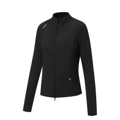 Fitness Series Stand Collar Logo Letter Stitching Casual Fitness Jacket Women Jackets AFDW800-5