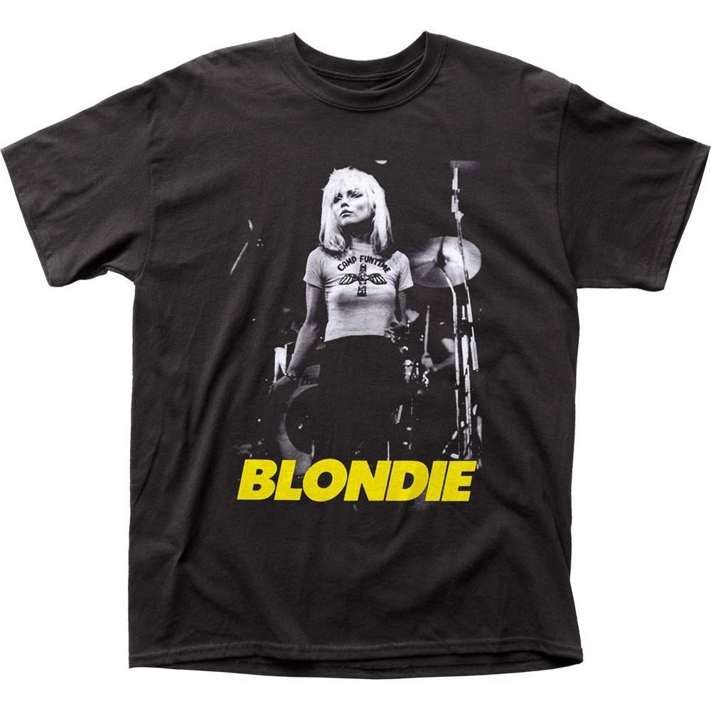 Blondie Funtime Mens T Shirt Music Classic Concert Rock N Roll Band Tee Black Unisex T-Shirt XXXXL