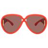Loewe Brown Oversized Ladies Sunglasses Lw40132i 42e 65