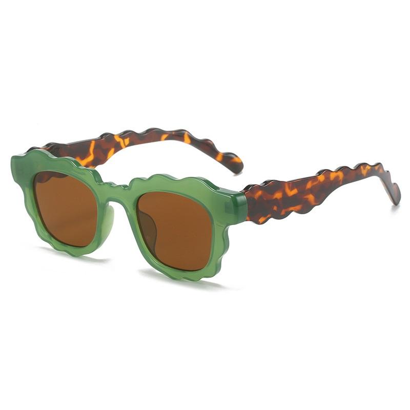 

Ins Popular Square Sunglasses Women Retro Punk Brand Female Shades UV400 Men Trending Luxury Sun Glasses as picture