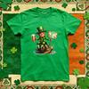 St Patricks Day lucky Irish green 317t shirt Unisex cotton  funny festival graphic t shirts Casual woman man Adult Party tee