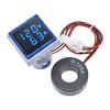 Mini Dual Display Voltmeter & Ammeter LED Digital Voltage Gauge AC 50-380V 0-100A Current Meter Durable Voltage Panel Tester