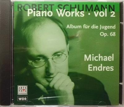 CD MICHAEL ENDRES - Schumann: Piano Works Vol 2  74321861702 Arte Nova Class 2001 Europe Classical Used