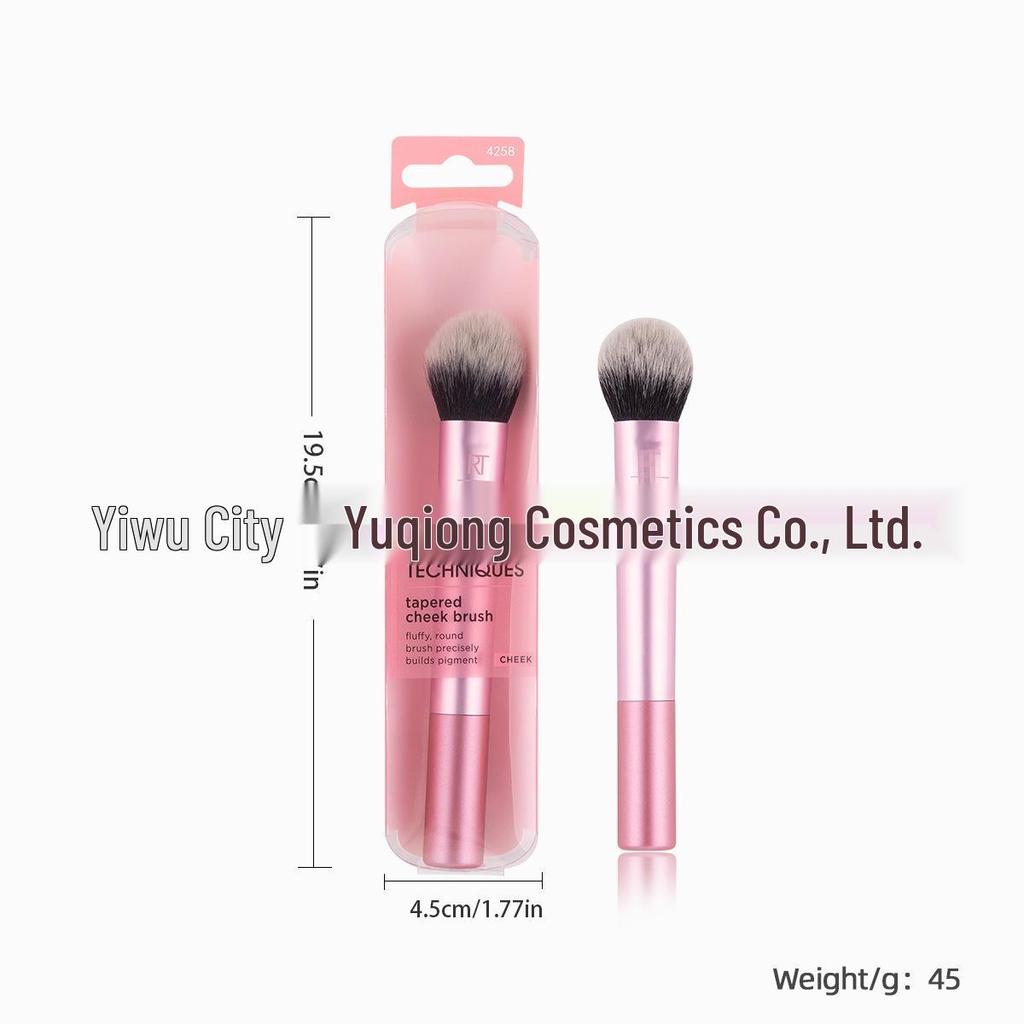 American RT Series 1997 Makeup Brush & Sponge Set: Includes Blush, Blending, Eyeshadow Brushes & Beauty Sponge, Exclusive for Foreign Trade.