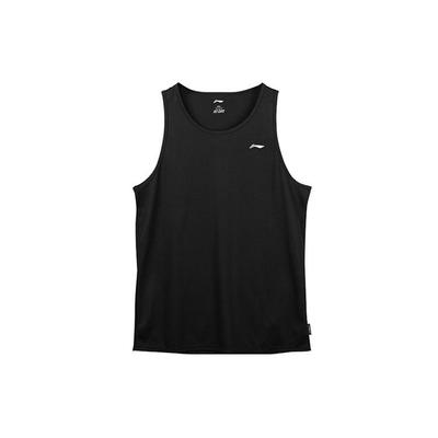 Breathable Quick-Dry Solid Color Basketball Vest Men Tops Black AVSS039-2