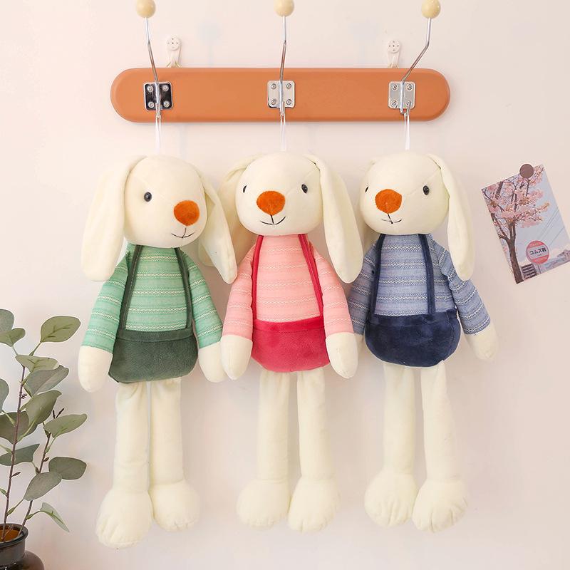 Long-Eared Rabbit Plush Toy for Kids - Cute Candy Rabbit Doll for Girls
