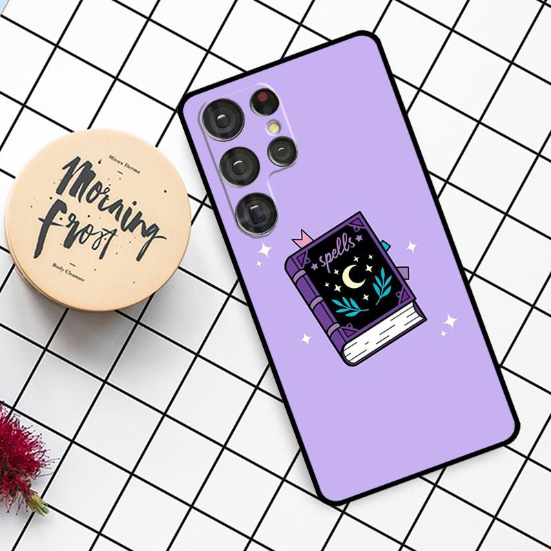 Magic Cat The Witches Case For Samsung Galaxy S23 S22 Ultra Note 20 Note 10 S8 S9 S10 Plus S21 FE S20 FE Back Cover