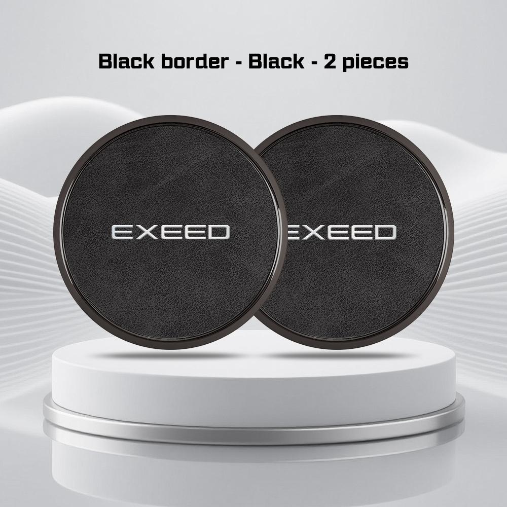 

Universal Car Cup Holder Coaster Anti-slip Water-proof Cup Mat For Chery Exeed RX Txl Tx Lx VX Tiggo 4 5X 7 Pro 8 Accessories