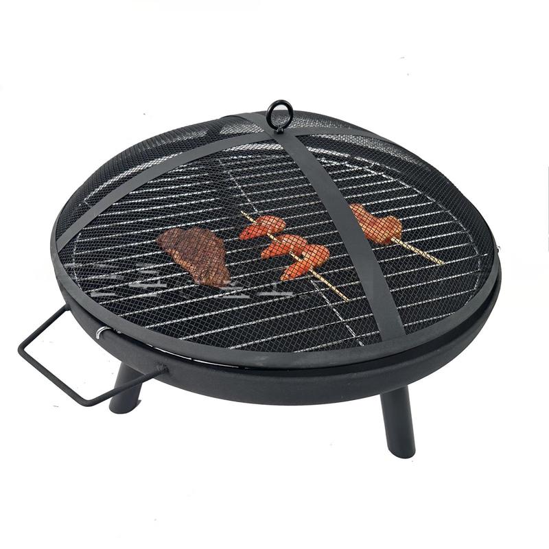 ZISIZ Indoor/Outdoor Fire Pit with Grill