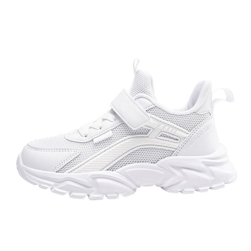 Comfortable Korean version of fashion girls white shoes running shoes breathable sports shoes casual shoes mesh boys