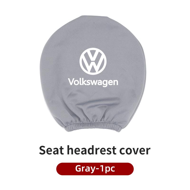 2026 Hot For Volkswagen VW Car Seat Headrest Protective Cover Anti-Dirty Pillow Protector For VW Scirocco Jetta Beetle Golf Pass